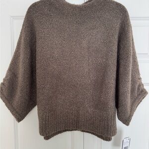 Wit & Wisdom Cozy Taupe Women's Sweater BRAND NEW
